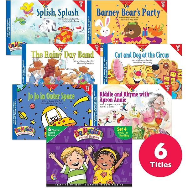 Dr Maggie's Phonics Readers, Set 1: Getting Started!: Allen
